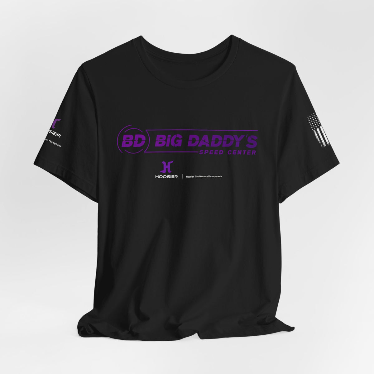 Big Daddy's Speed Center Tee — Racing Logo T‑Shirt