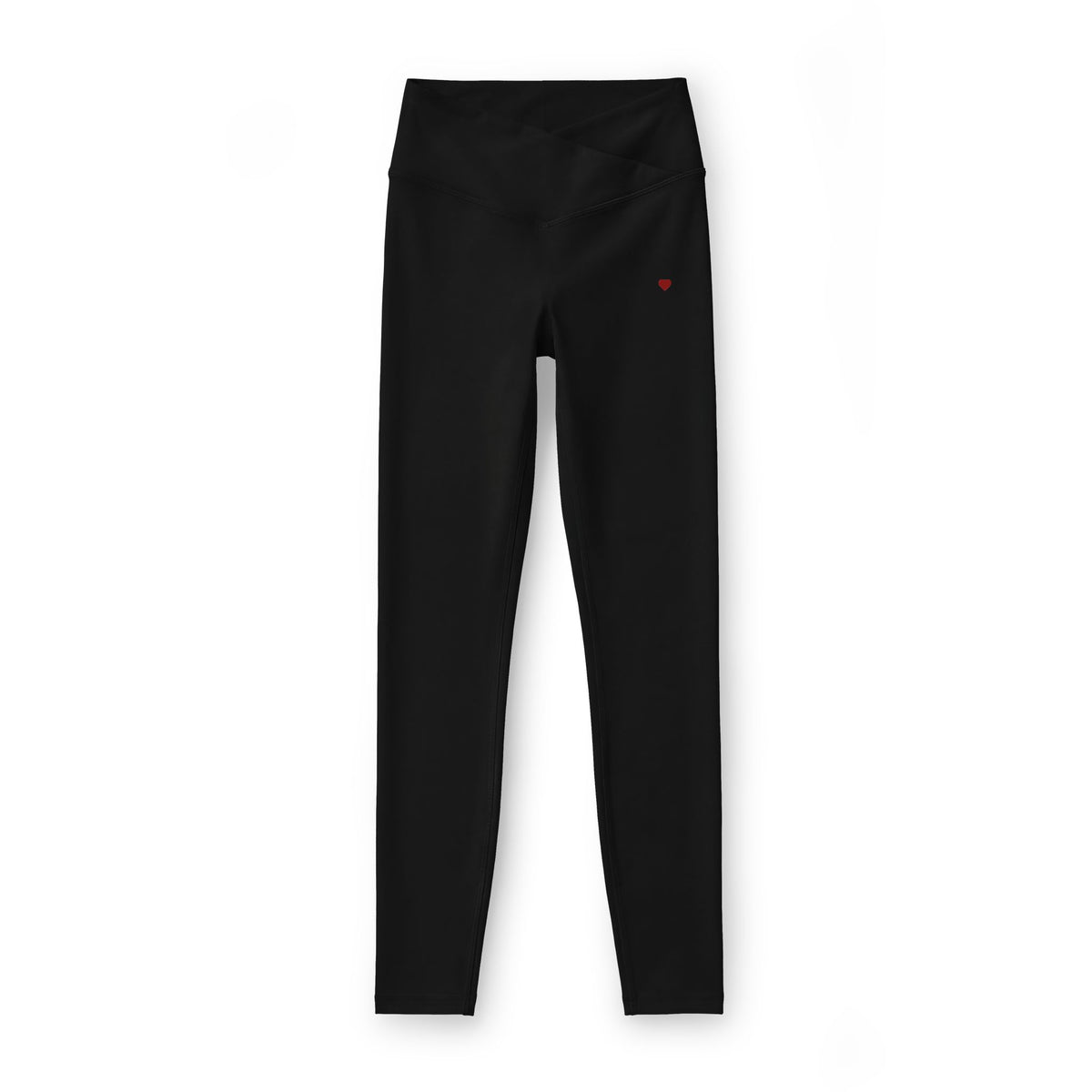 Heart Logo Women’s Luxe Leggings High-Waist