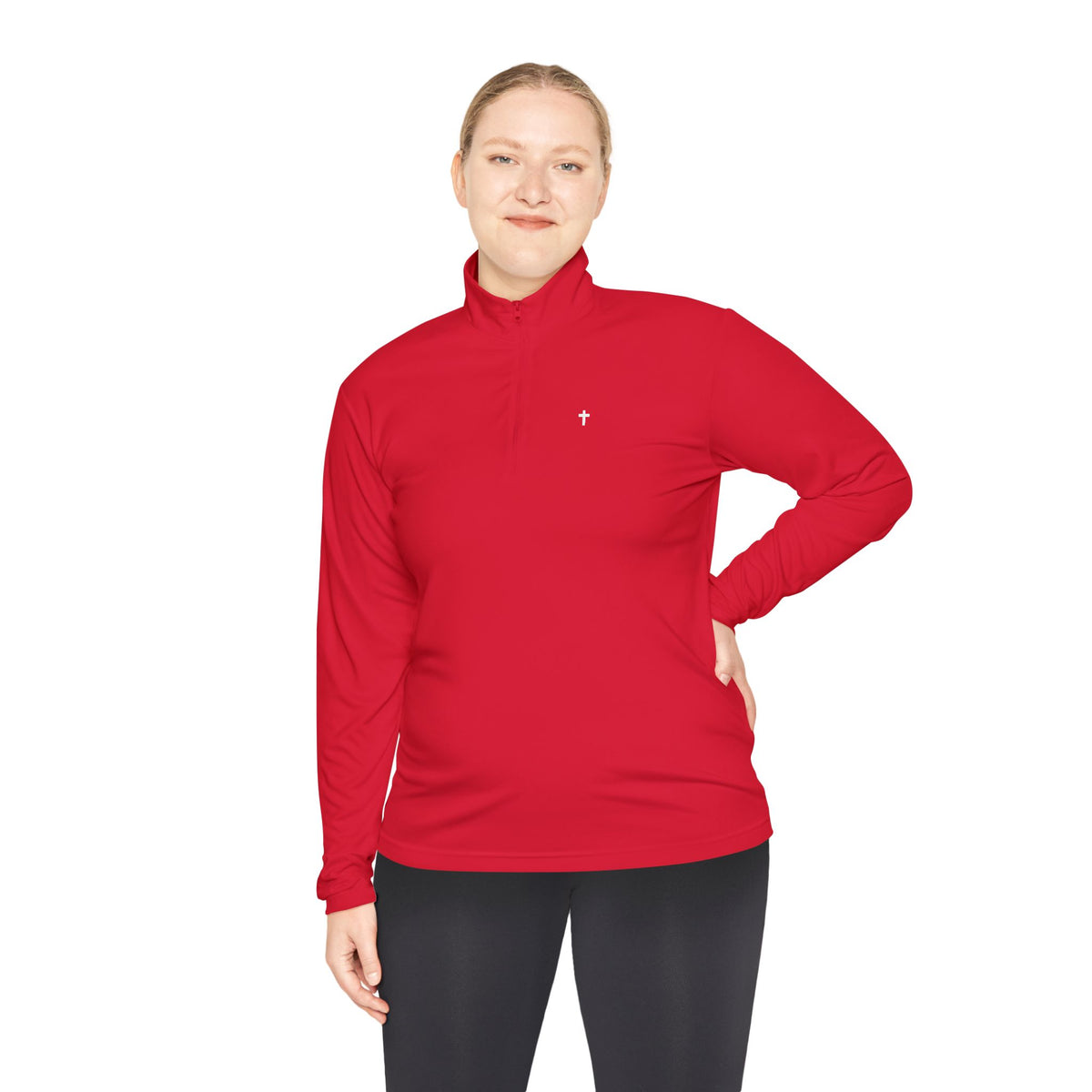 Quarter-Zip Pullover Mini Cross Performance Sweater