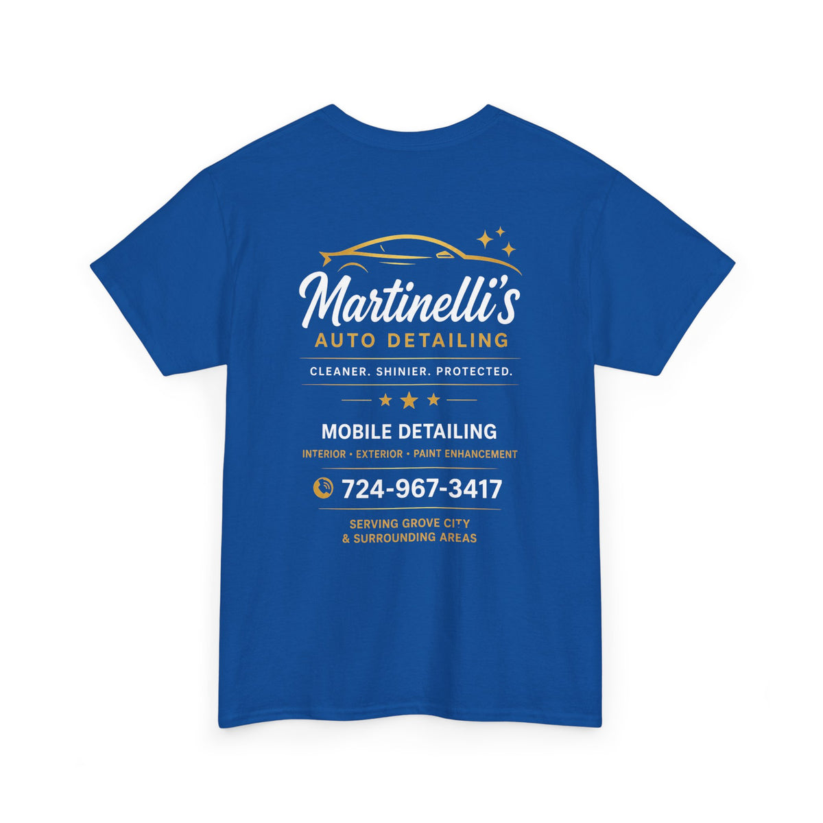 Auto Detailing T-Shirt — Car Care Logo Tee