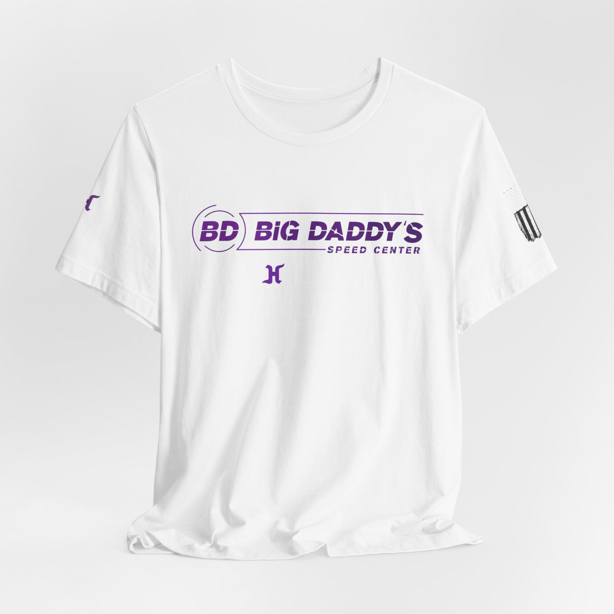 Big Daddy's Speed Center Tee — Racing Logo T‑Shirt