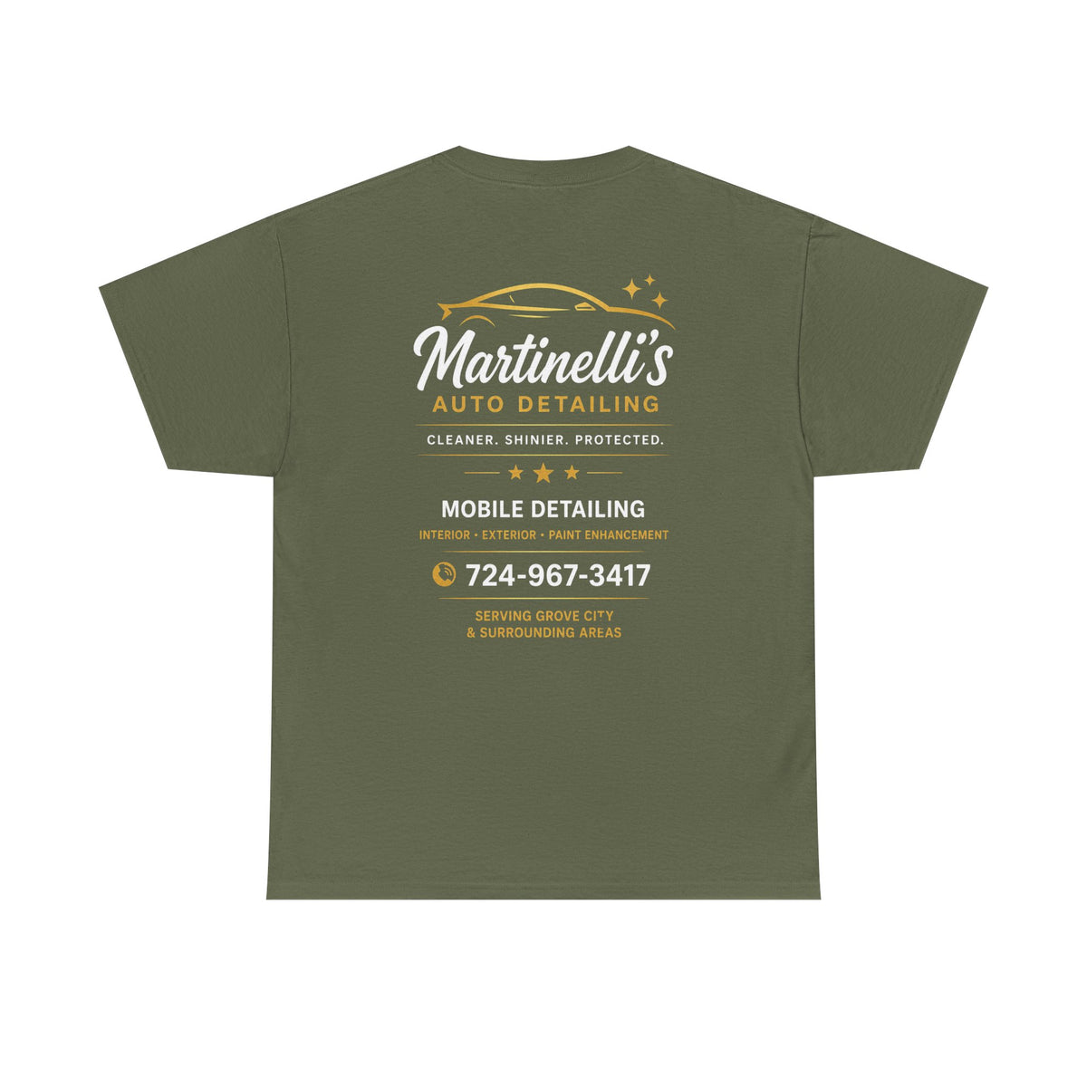 Auto Detailing T-Shirt — Car Care Logo Tee