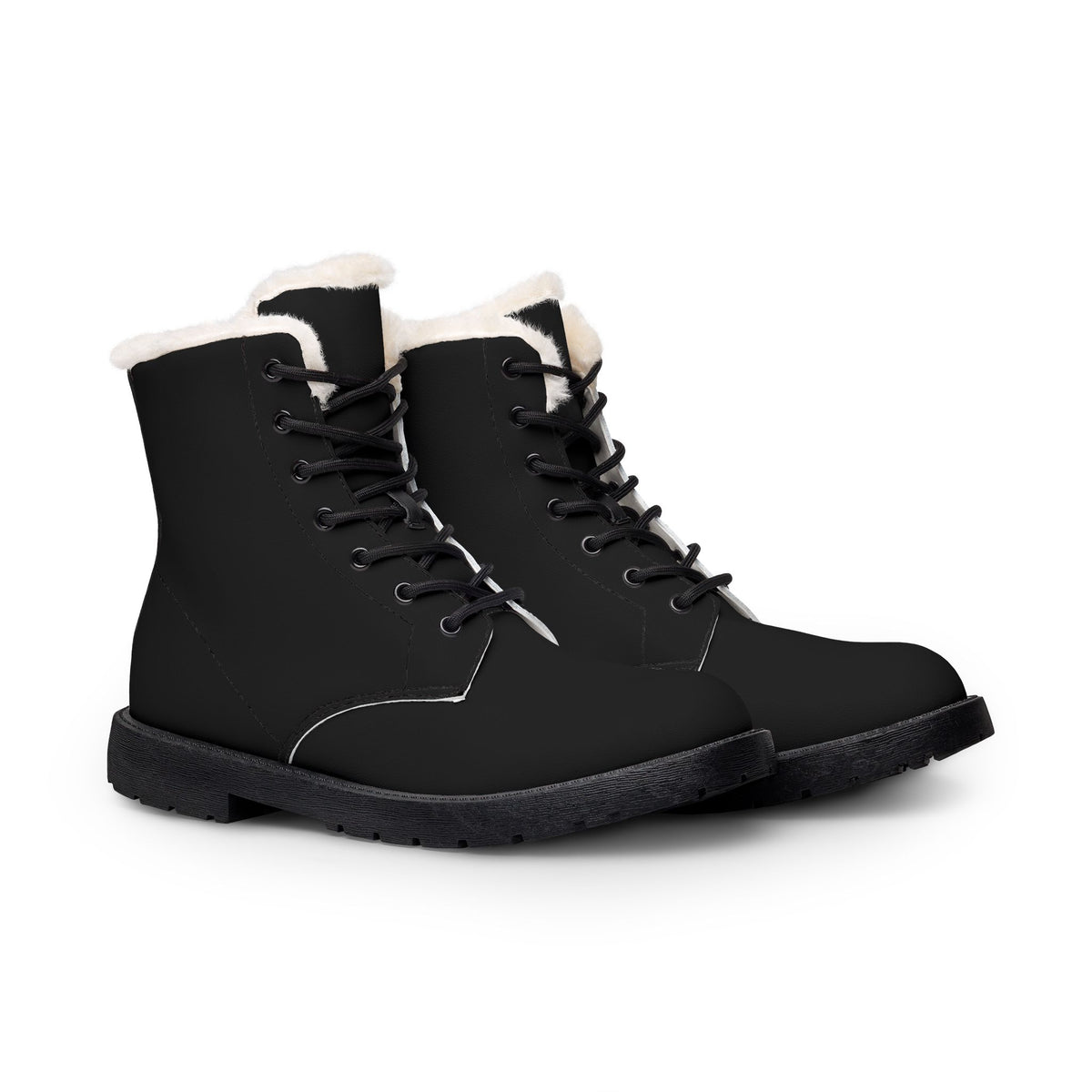 Women's Fur-Lined Leather Boots