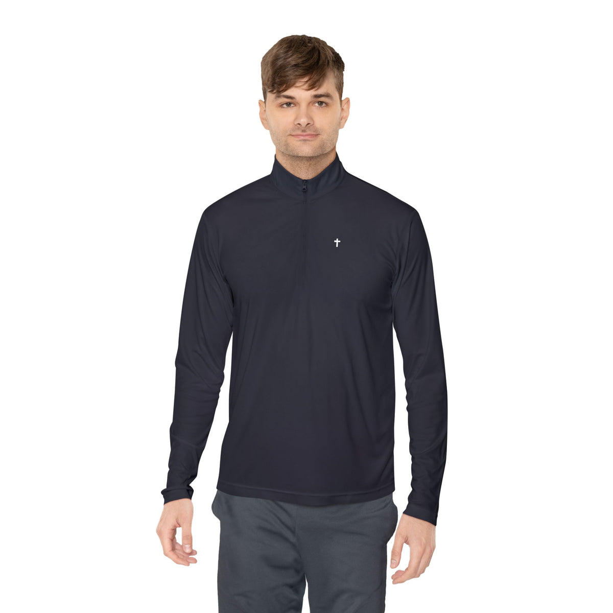 Quarter-Zip Pullover Mini Cross Performance Sweater