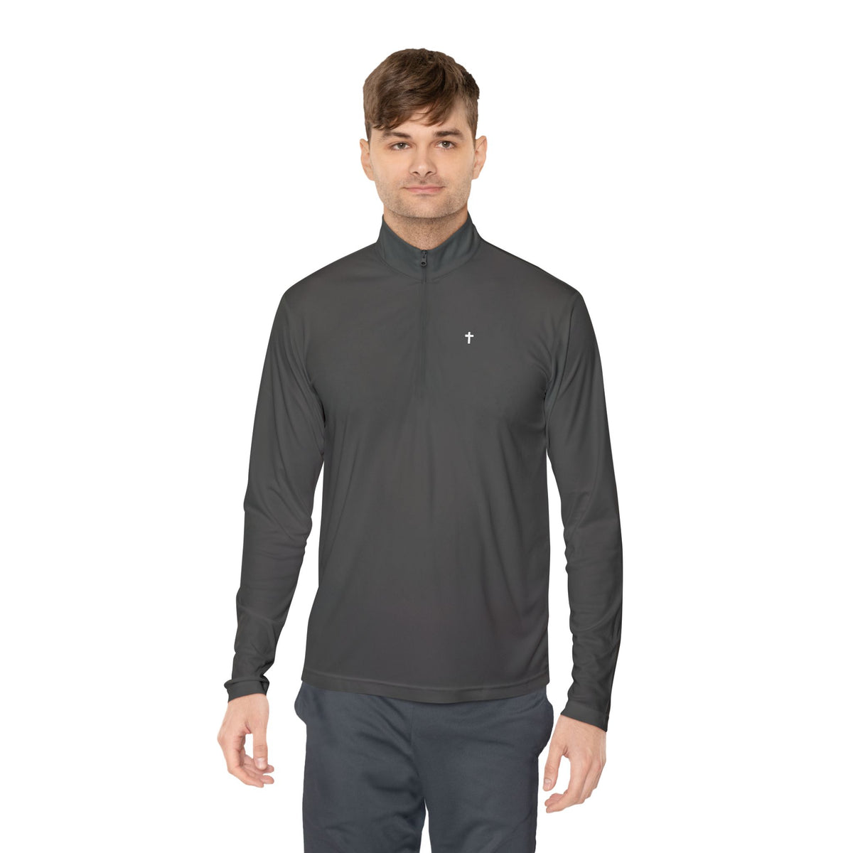 Quarter-Zip Pullover Mini Cross Performance Sweater