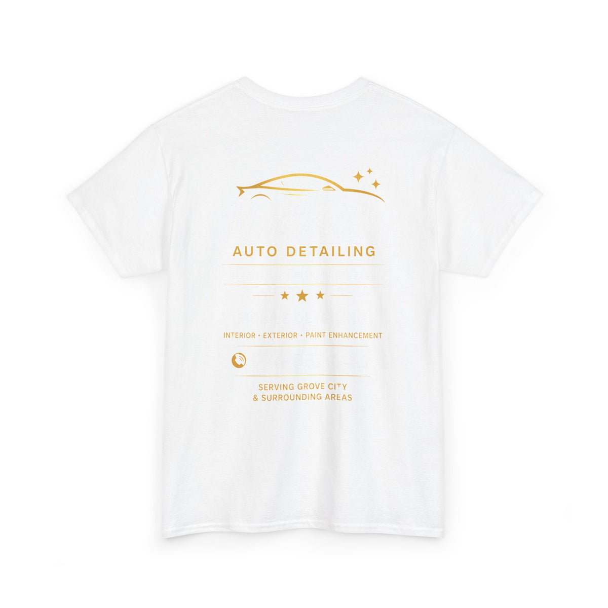 Auto Detailing T-Shirt — Car Care Logo Tee