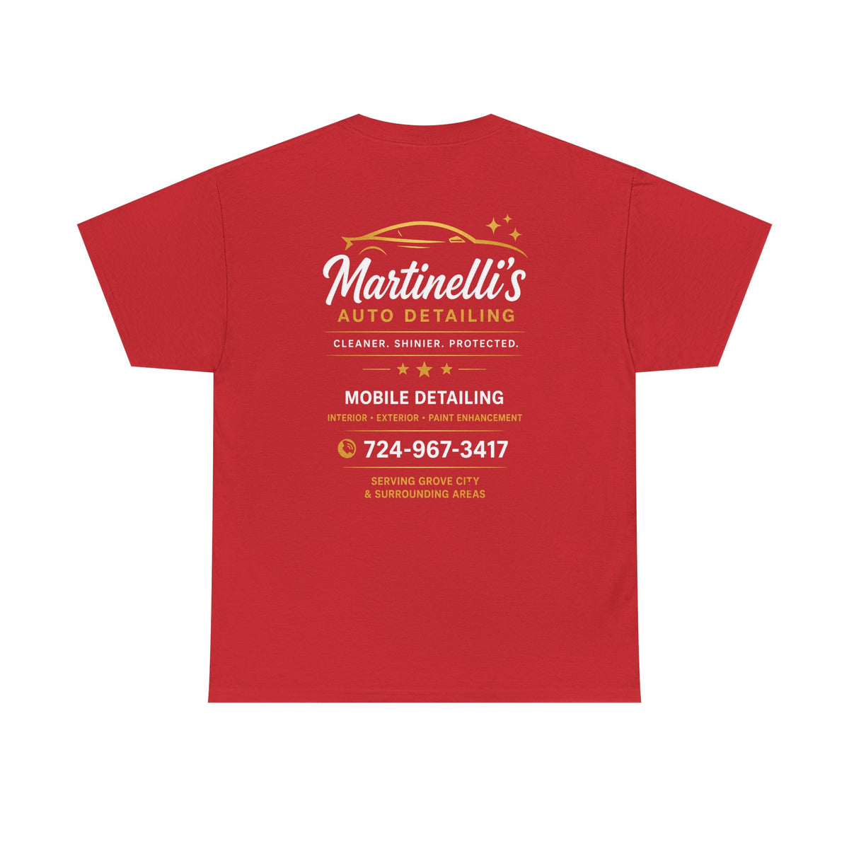 Auto Detailing T-Shirt — Car Care Logo Tee