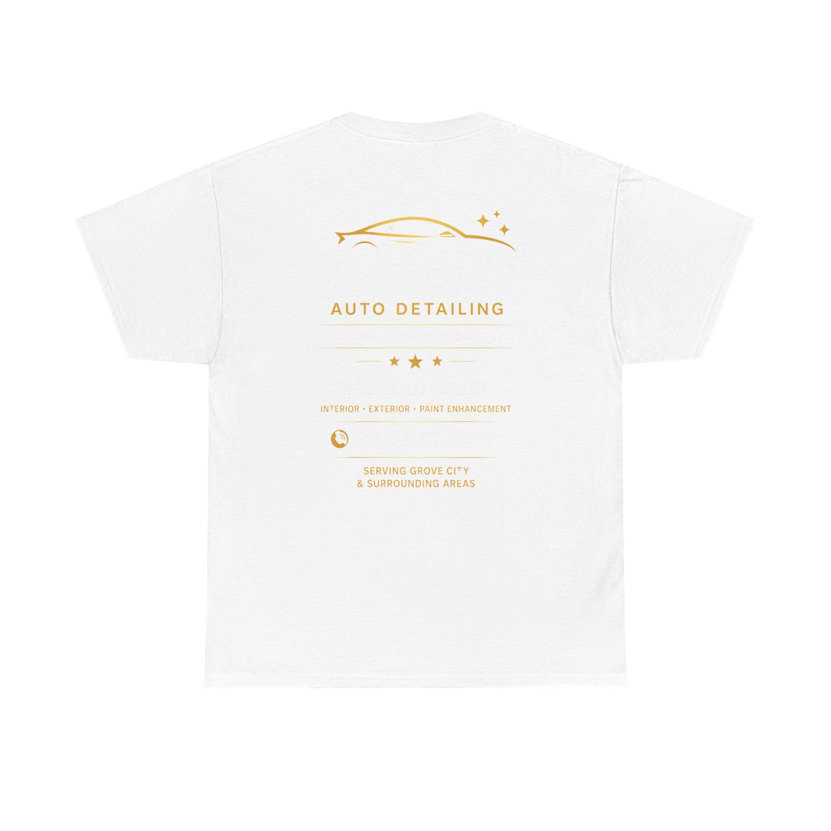Auto Detailing T-Shirt — Car Care Logo Tee