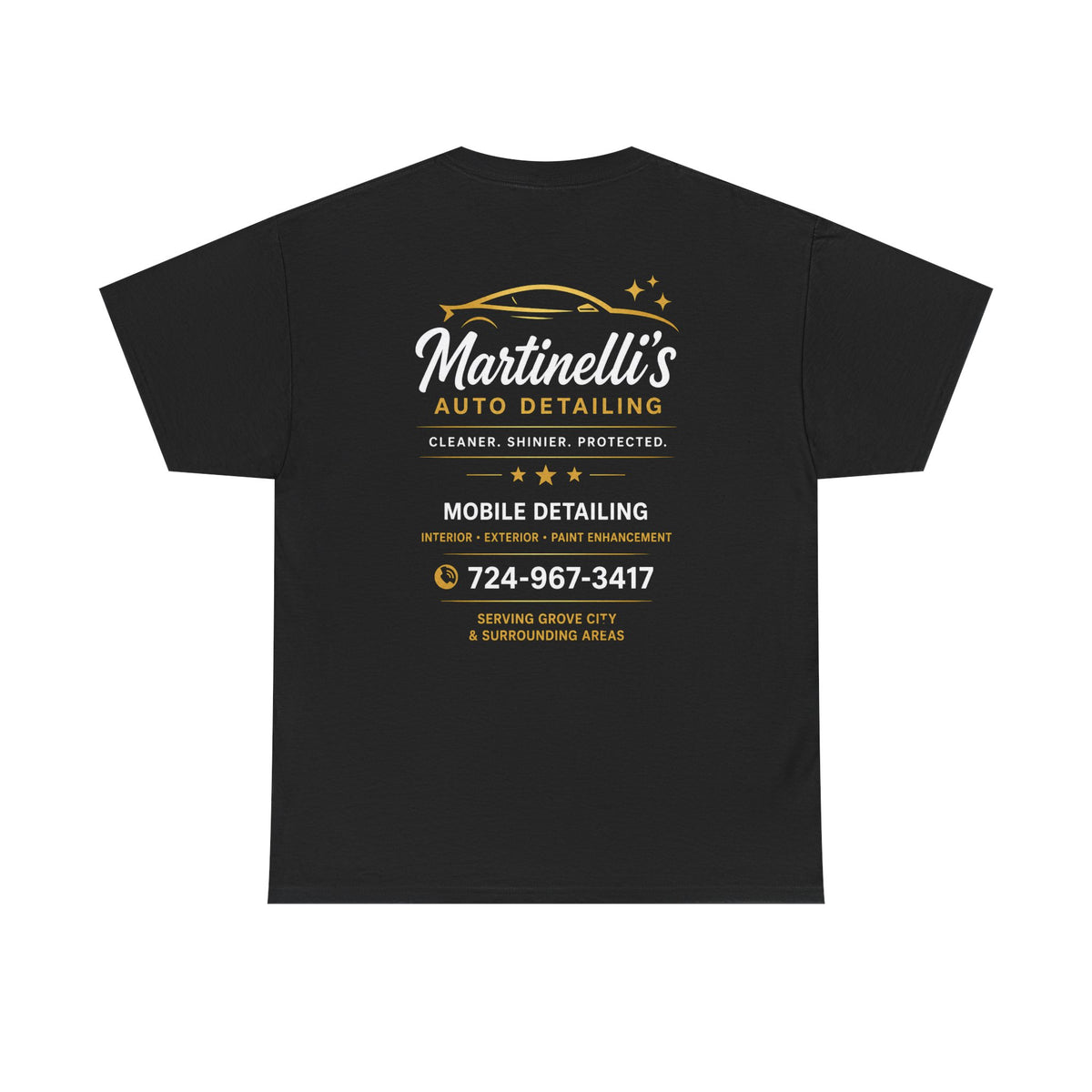 Auto Detailing T-Shirt — Car Care Logo Tee