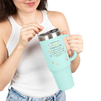 40oz Insulated Travel Mug "Amanda"