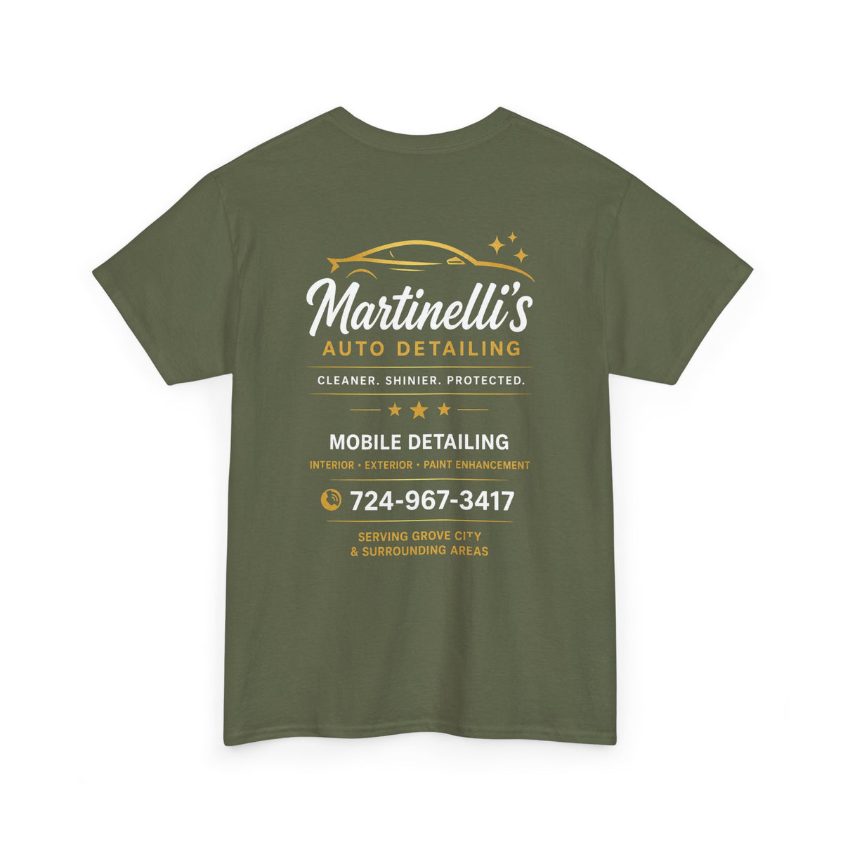 Auto Detailing T-Shirt — Car Care Logo Tee