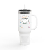 40oz Insulated Travel Mug "Amanda"