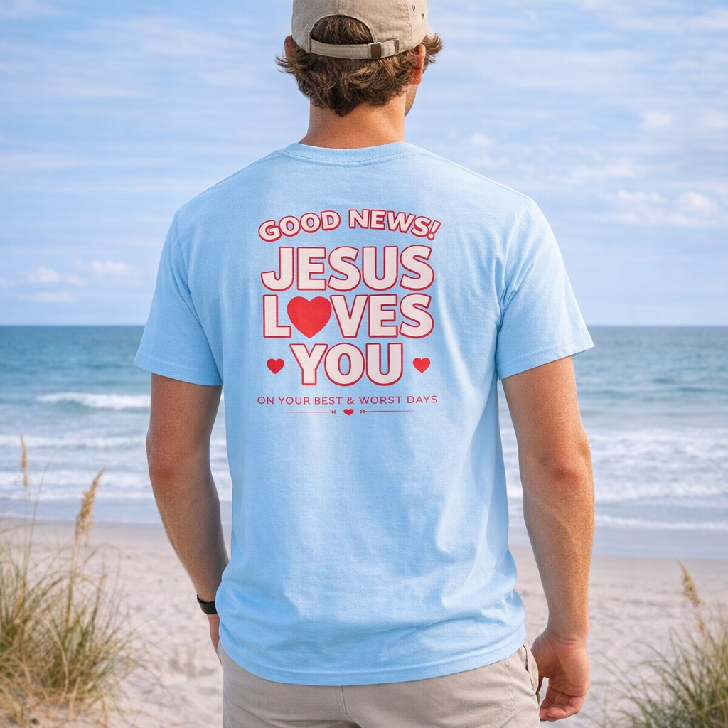 "Good News! Jesus Loves You"