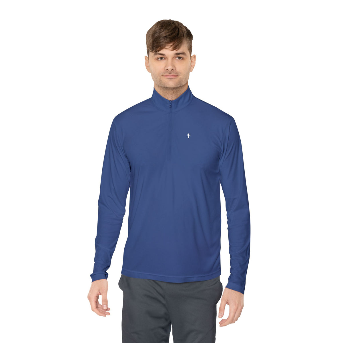 Quarter-Zip Pullover Mini Cross Performance Sweater