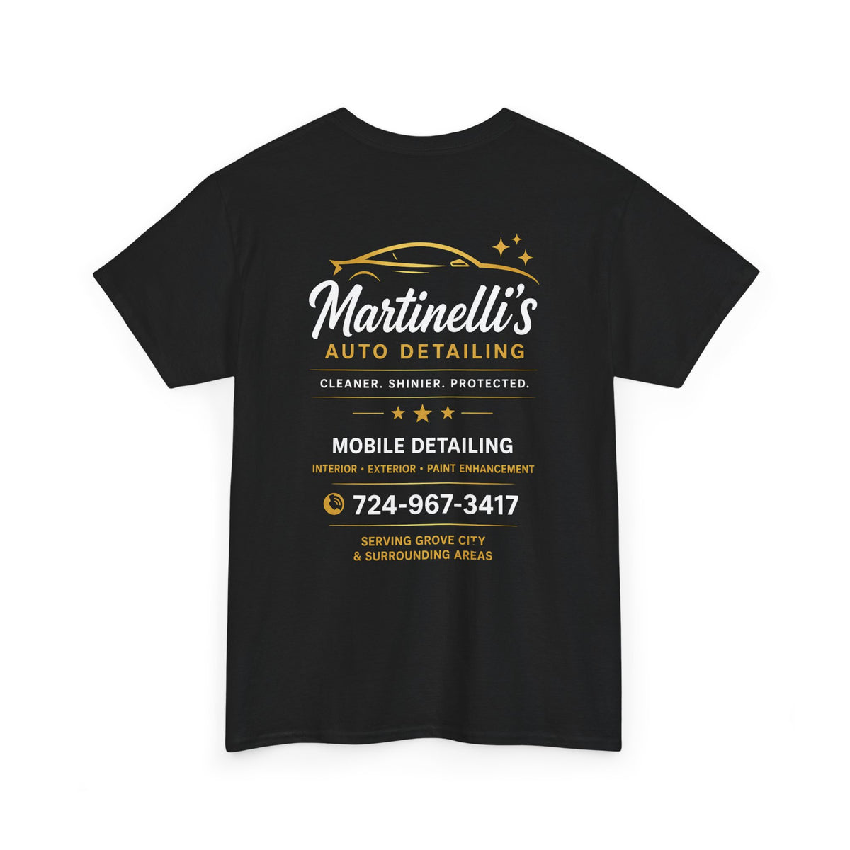 Auto Detailing T-Shirt — Car Care Logo Tee