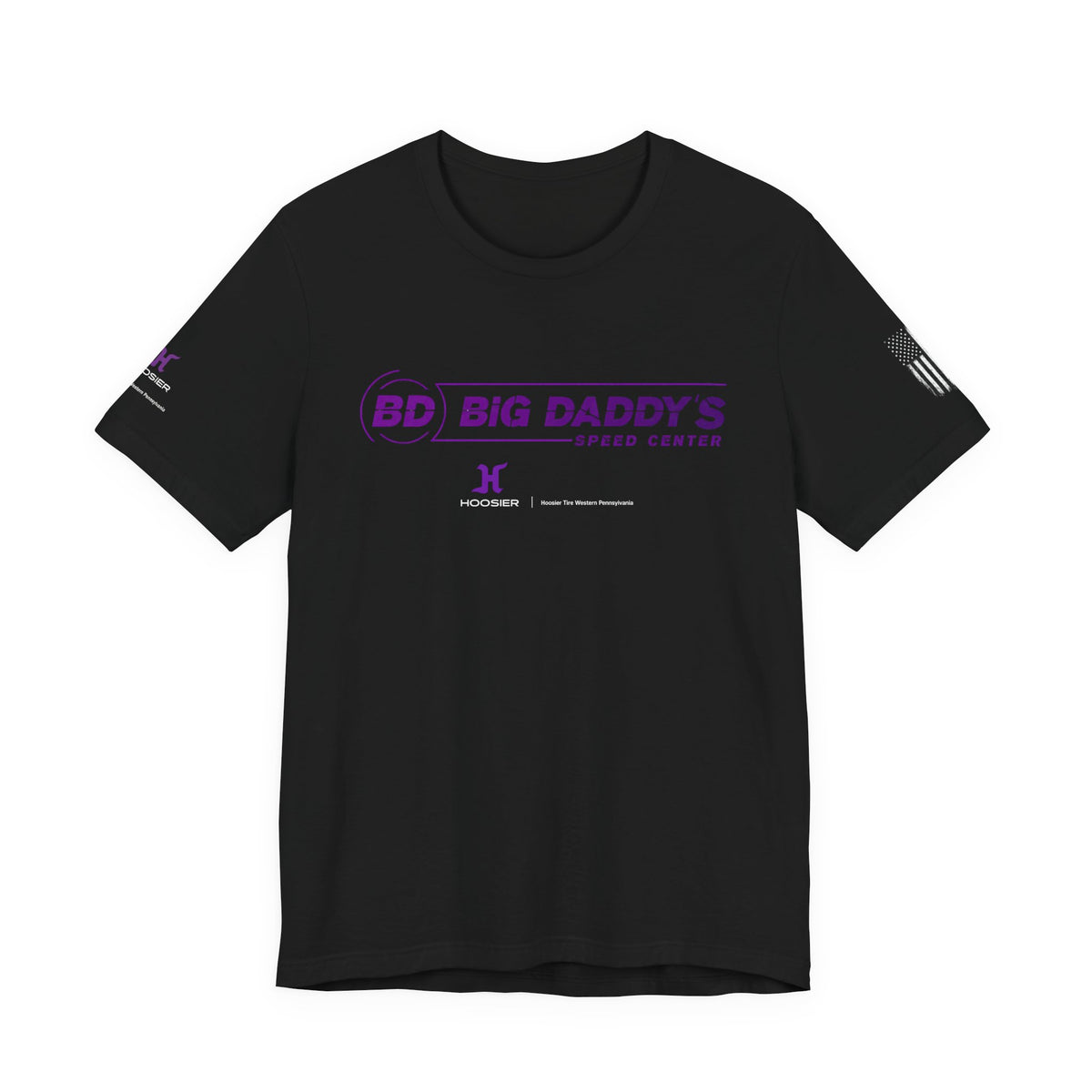 Big Daddy's Speed Center Tee — Racing Logo T‑Shirt