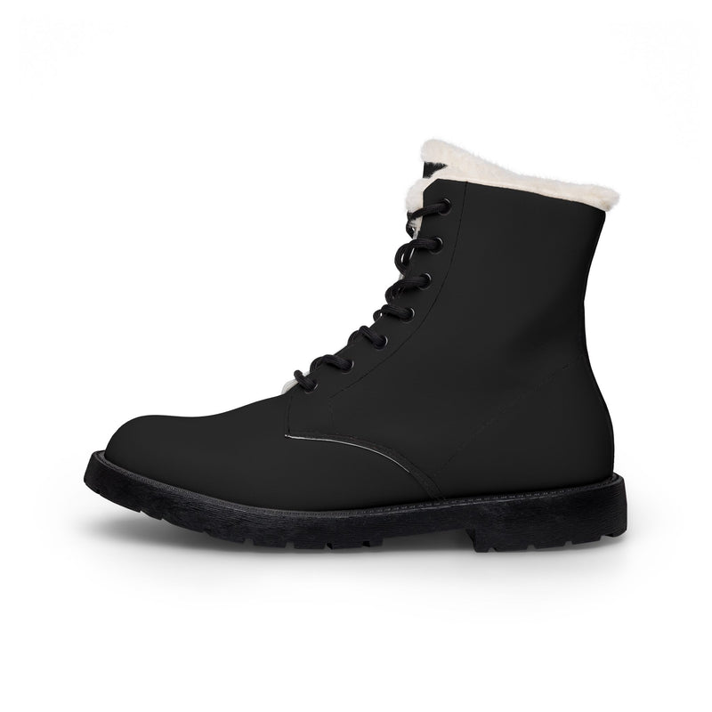 Women's Fur-Lined Leather Boots