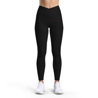 Heart Logo Women’s Luxe Leggings High-Waist