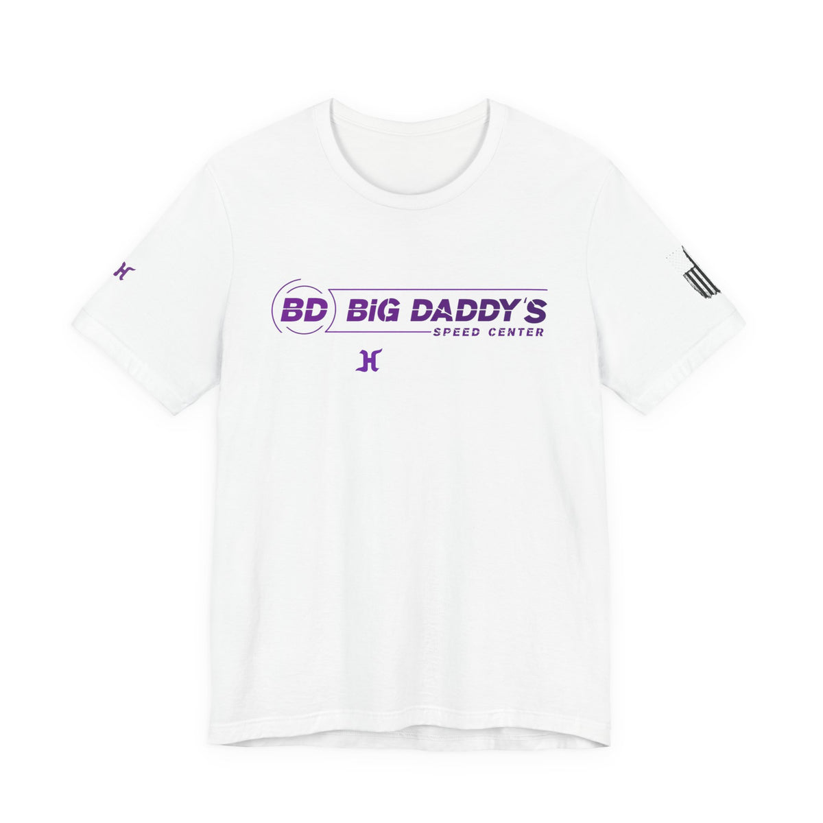 Big Daddy's Speed Center Tee — Racing Logo T‑Shirt