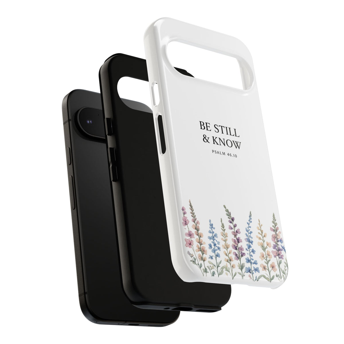Be Still & Know Floral Phone Case