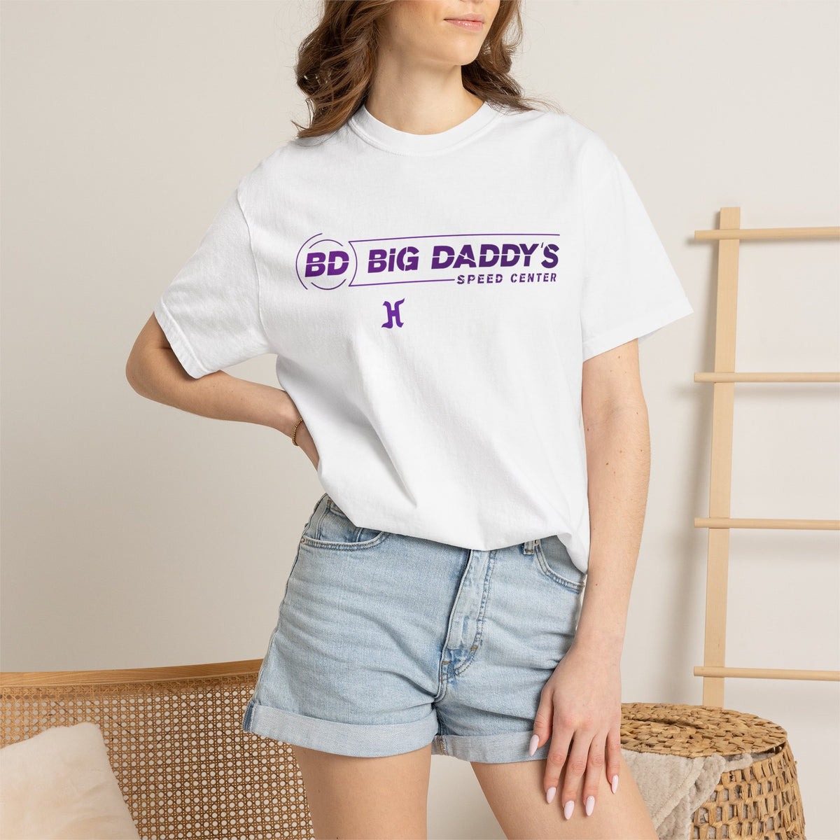 Copy of Big Daddy's Speed Center Tee — Racing Logo T‑Shirt