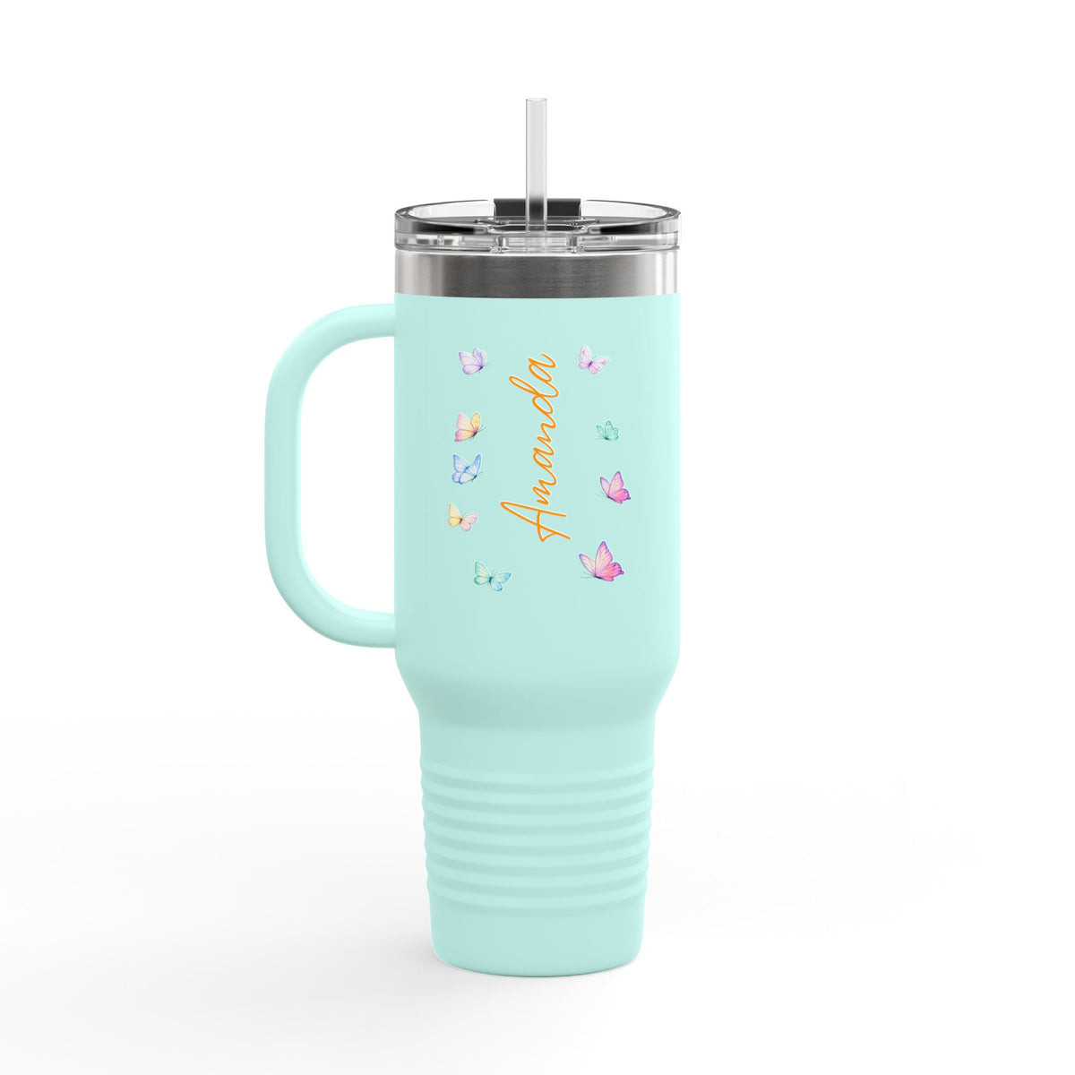 40oz Insulated Travel Mug "Amanda"
