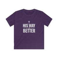 Kids 'His Way is Better' Christian Tee