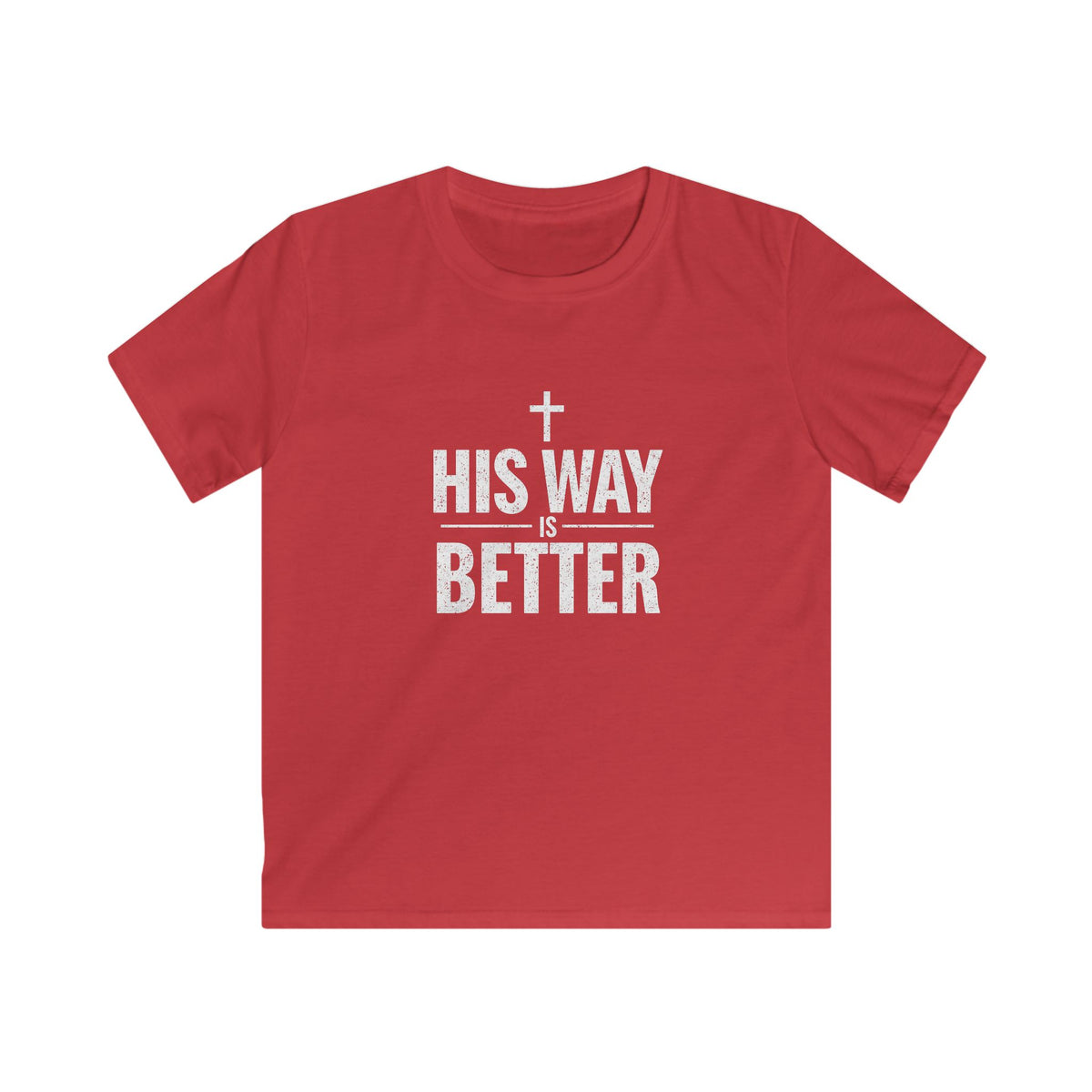 Kids 'His Way is Better' Christian Tee