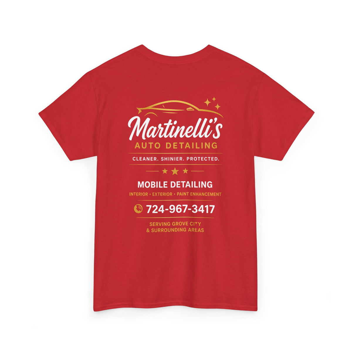Auto Detailing T-Shirt — Car Care Logo Tee