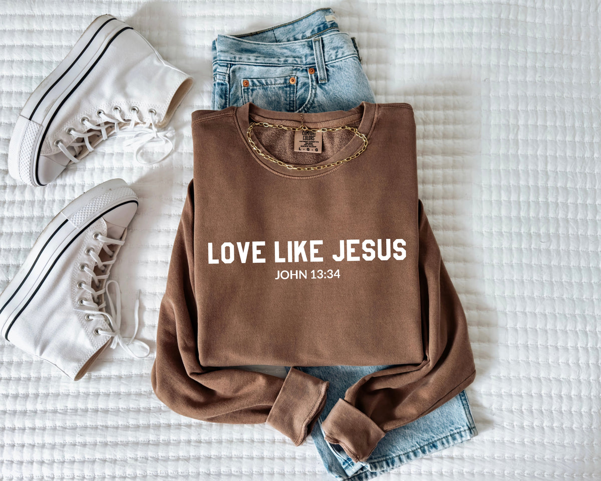 Love Like Jesus Crewneck – John 13:34