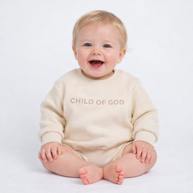 Child of God Crewneck – Embroidered